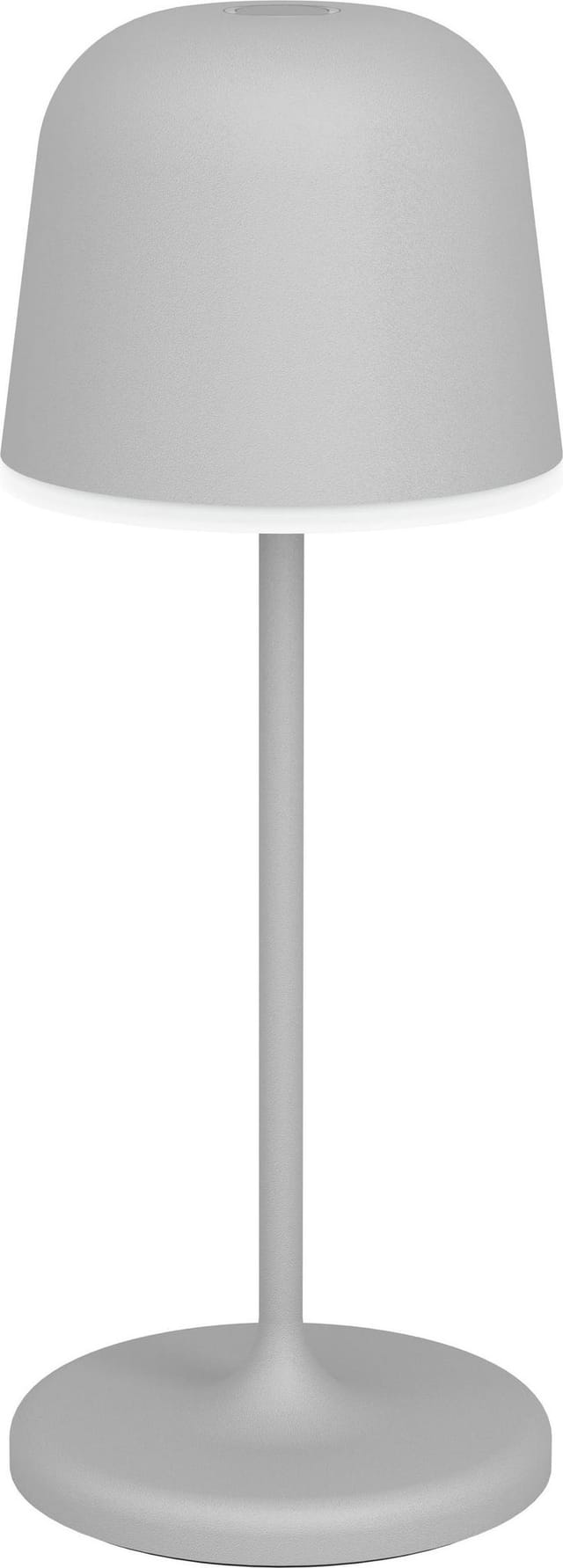 EGLO LED Akku Tischleuchte MANNERA-S Grau m. Touch m. Erdspieß IP54