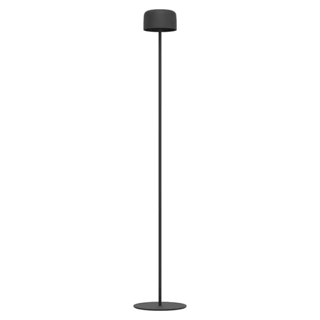 EGLO Solar LED Stehleuchte ROCCANOVA Akku Schwarz Touchdimmer IP44