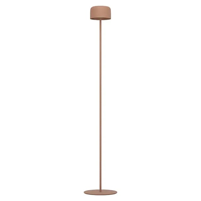 EGLO Solar LED Akku Stehleuchte ROCCANOVA-L Rot Touchdimmer IP44
