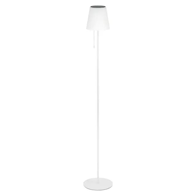 EGLO Solar LED Akku Stehleuchte SCORDIANO Weiß m. Zugschalter IP44