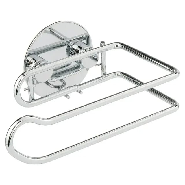 Wenko WC-Papierhalter Turbo-Loc Befestigen ohne Bohren Chrom