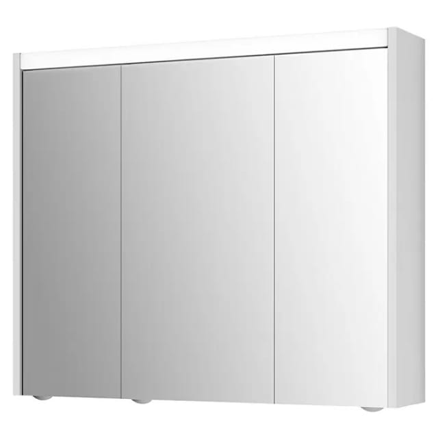 Jokey Spiegelschrank Sarto III 80 cm x 68 cm Weiß Hochglanz