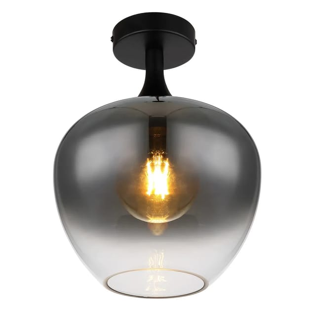 Globo Deckenleuchte Maxy Schwarz Ø 24 cm