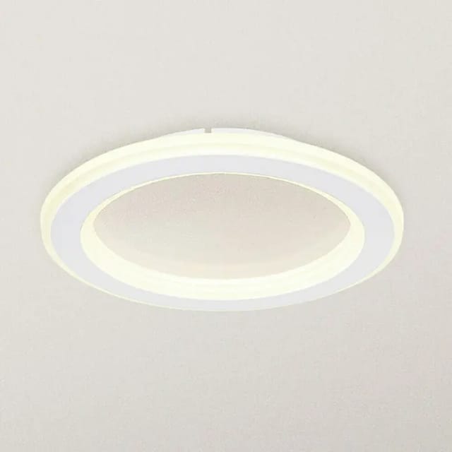 Globo LED-Deckenleuchte Tini Weiß Ø 29,7 cm