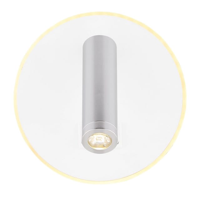 Globo LED-Wandleuchte Many Weiß Ø 14,6 cm