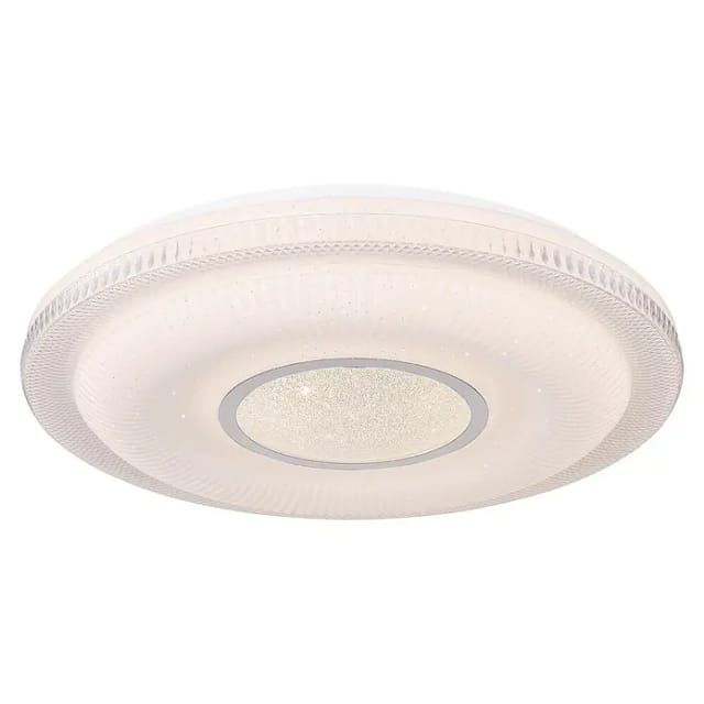 Globo LED-Deckenleuchte Magnifique Weiß Ø 50 cm