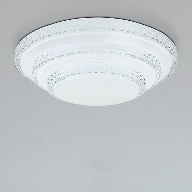 Globo LED-Deckenleuchte Magnifique Weiß Ø 49,5 cm