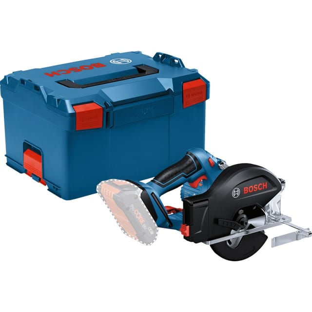 Bosch Professional Akku-Kreissäge GKM 18 V-50 Solo in L-Boxx
