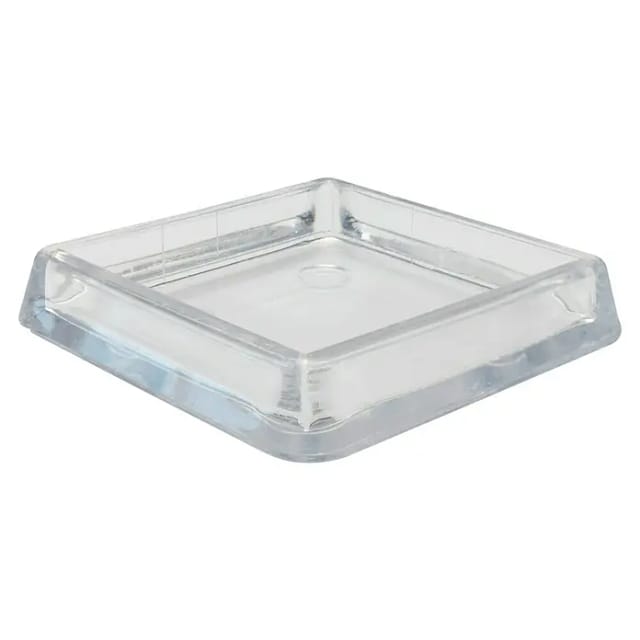 Wagner Möbeluntersetzer EH 0340 Transparent 4 cm x 4 cm 4 Stück