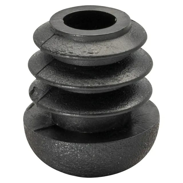 Wagner Gleiter EH 0050 für Stahlrohrmöbel Ø 1,6 cm Schwarz 4 Stück
