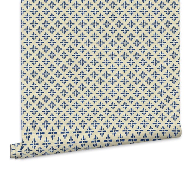 Joules Vliestapete Beckett Star Coast Blue Blau FSC®