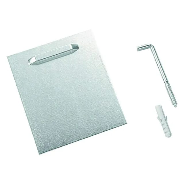 Kristall-Form Aufhängeset Spiegel 8 cm x 10 cm Klebesystem