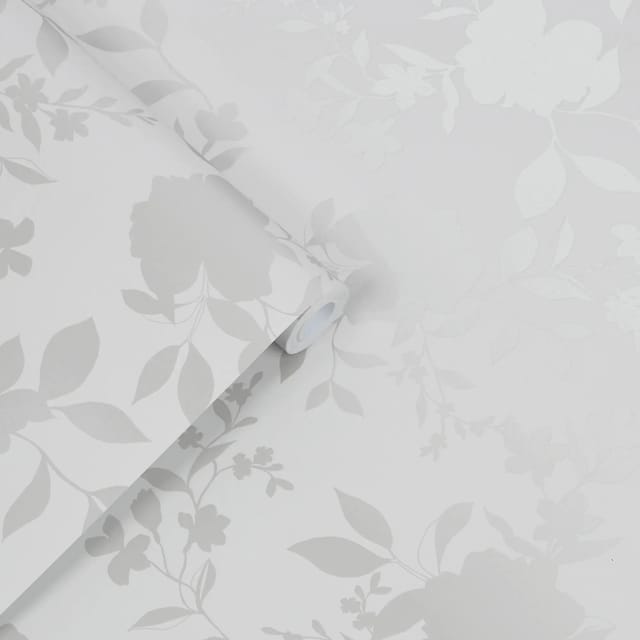 Laura Ashley Vliestapete Westbourne Silver Silber FSC®