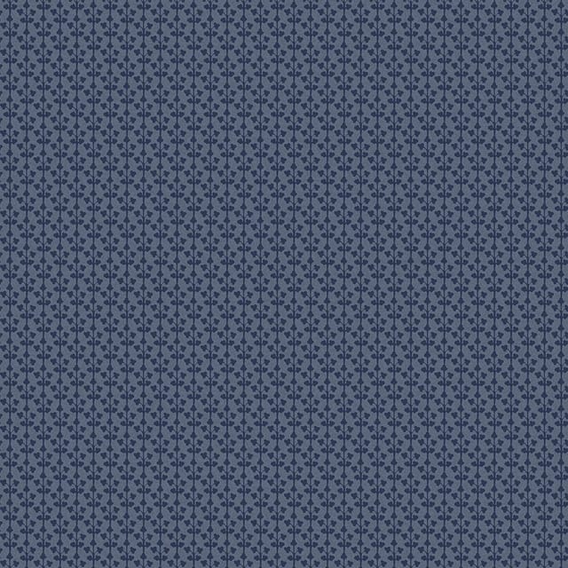 Laura Ashley Vliestapete Seaham Midnight Blue Blau FSC®