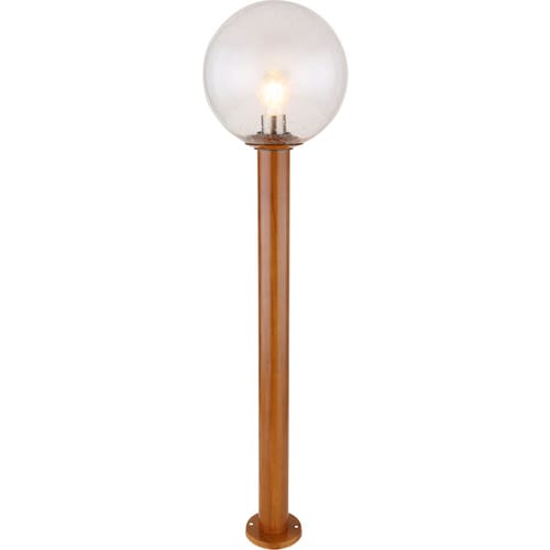 Globo Außenleuchte Ossy 1-flammig Holzoptik 250 x 1000 mm