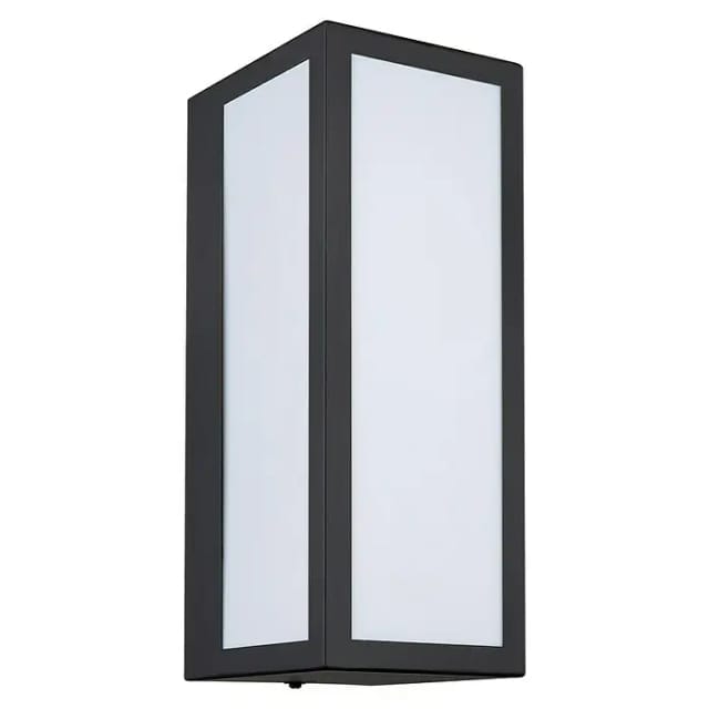 Globo Außenleuchte 1-flammig Schwarz matt 120 x 320 mm