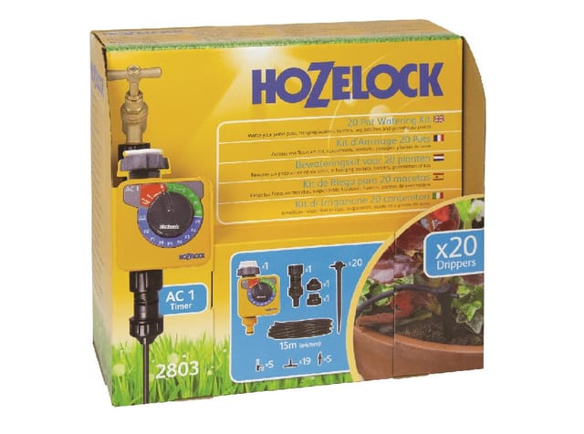 Hozelock Automatisches Bewässerungs-Set 20 Tropfer
