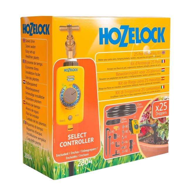 Hozelock Automatisches Bewässerungs-Set 25 Tropfer