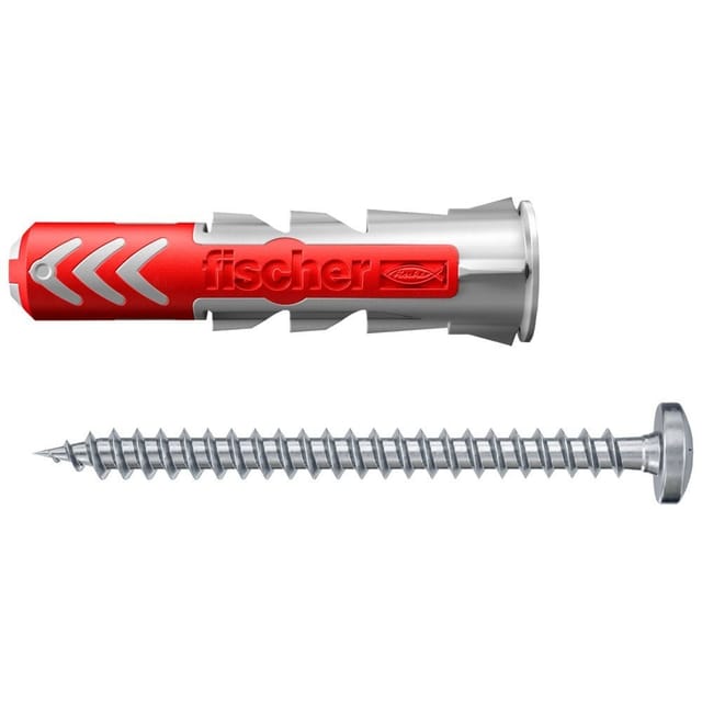 Fischer Dübel DuoPower Ø 8 mm x 40 mm S PH K 8 Stück mit Panhead-Schraube