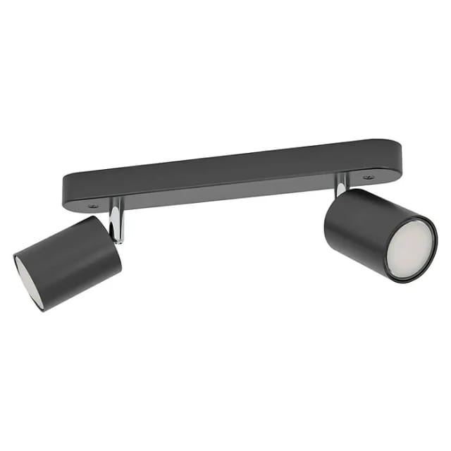 Eglo LED-Spot 2er Adfira-Z Schwarz Tunable White und RGB