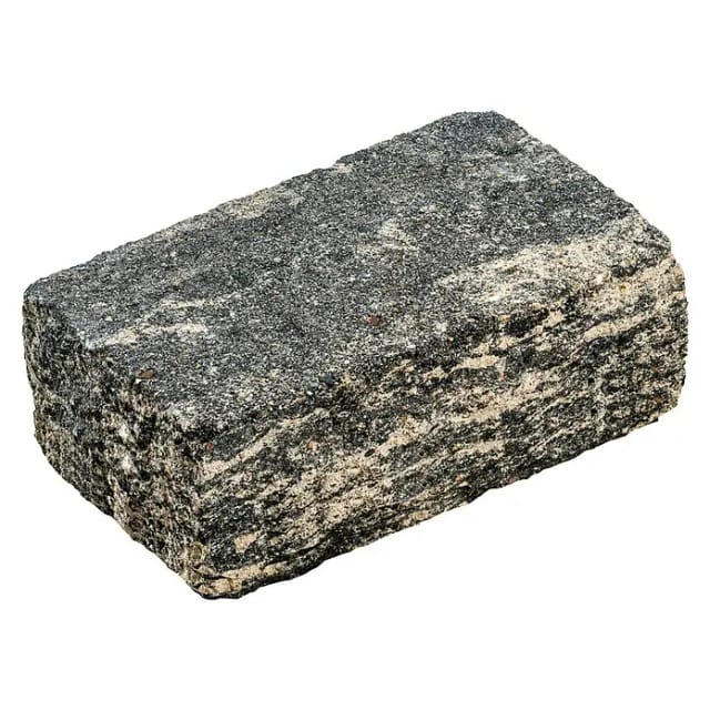 Diephaus Mauerstein Maximo Kina Maxi Weiß-Schwarz 35 x 20 x 15 cm