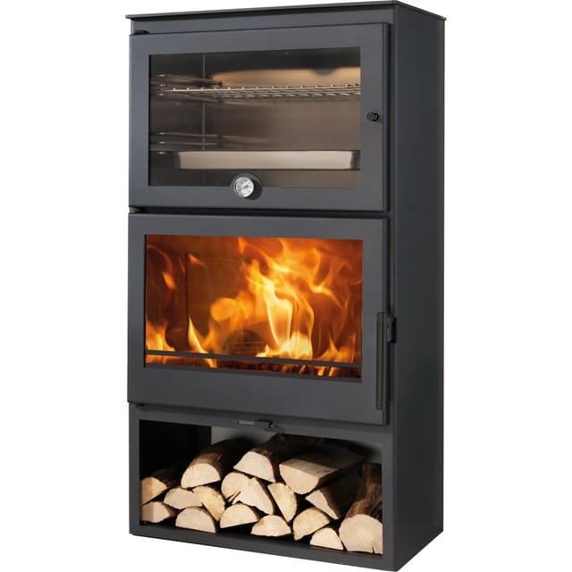 Panadero Küchenofen Chef Stahl Schwarz Metallic 7,4 kW