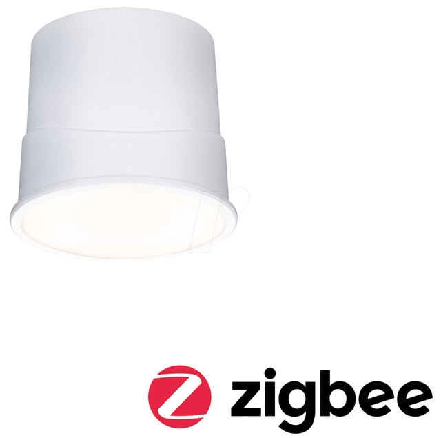 Paulmann Urail LED-Einbauleuchte Base Smart Home Zigbee Coin Rund 50 mm Warmweiß