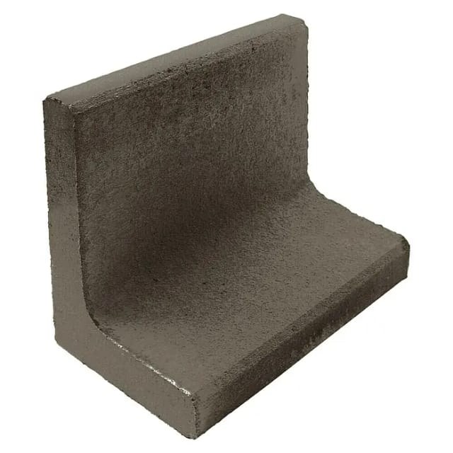 Diephaus L-Stein unbewehrt Anthrazit 40 x 40 x 30 x 7 cm L-Stein
