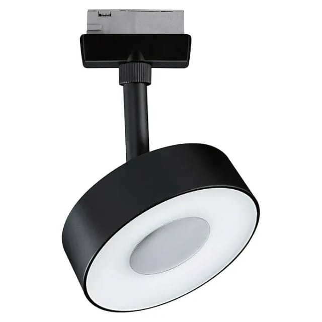 Paulmann Urail LED Schienenspot Circle 180lm 5W 4000K 230V Schwarz Matt