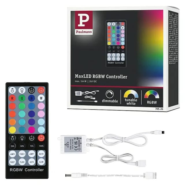 Paulmann Controller MaxLED RGBW DC 24V 144W Weiß