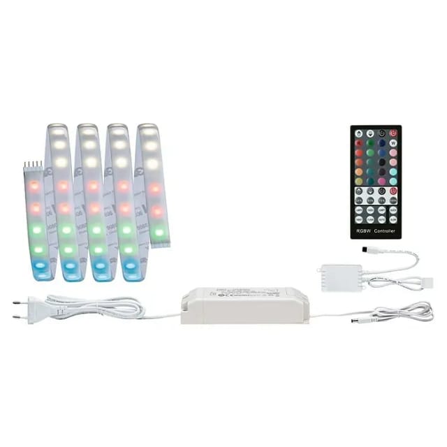 Paulmann LED-Strip MaxLED 1000 Basisset IP44 18W 1000lm 25V RGBW