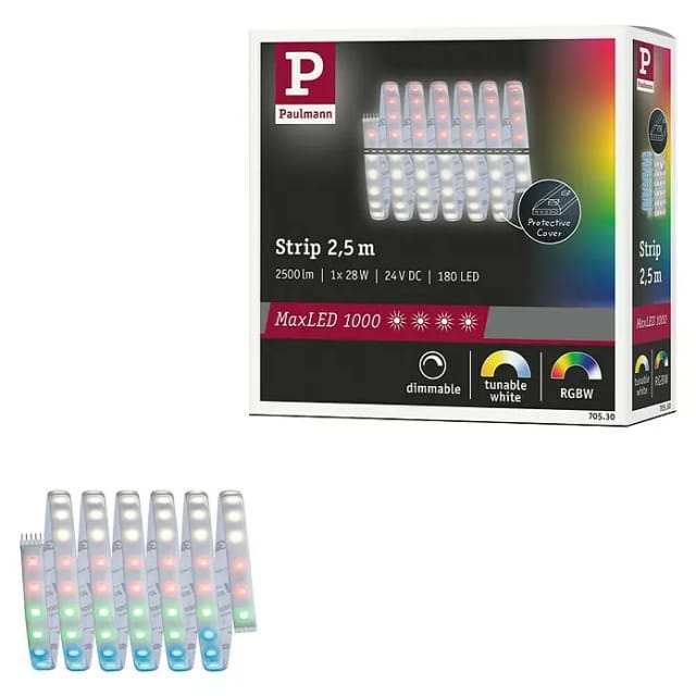 Paulmann LED-Strip MaxLED 1000 RGBW IP44 28W 1000lm