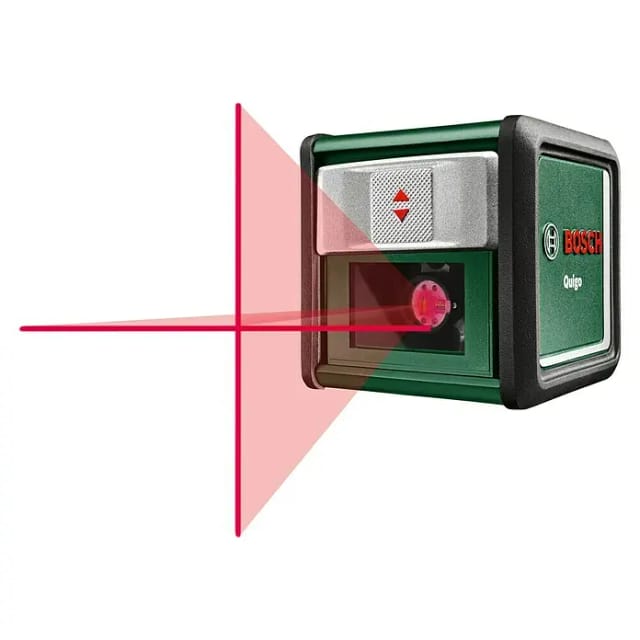 Bosch Kreuzlinienlaser Quigo mit Universalklemme MM 2