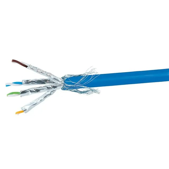 Schwaiger Netzwerkkabel CAT 8.1 S/FTP Blau