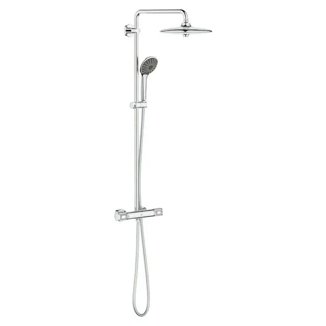 Grohe QuickFix Duschsystem Vitalio Joy 260 mit Thermostat Precision Wandmontage