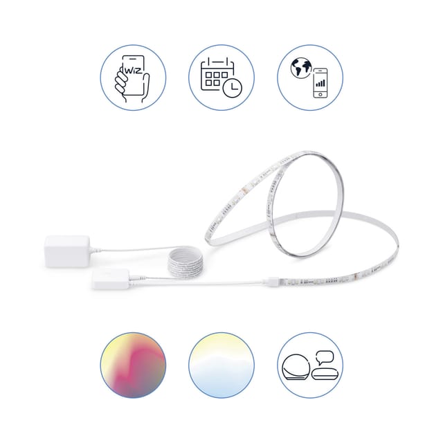 WiZ Smart LED-Leuchtmittel Strip Tunable White & Color 1600,m Einzelpack