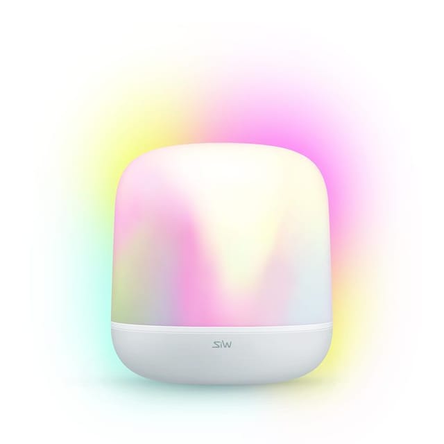WiZ Smart LED-Tischleuchte Hero Tunable White & Color 620,m Weiß Einzelpack