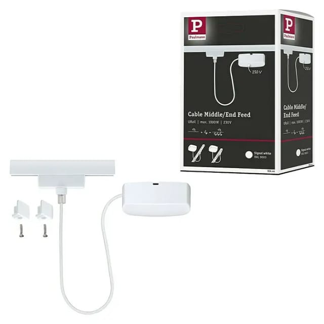 Paulmann Einspeisung-Kabel URail 1 m Signalweiß