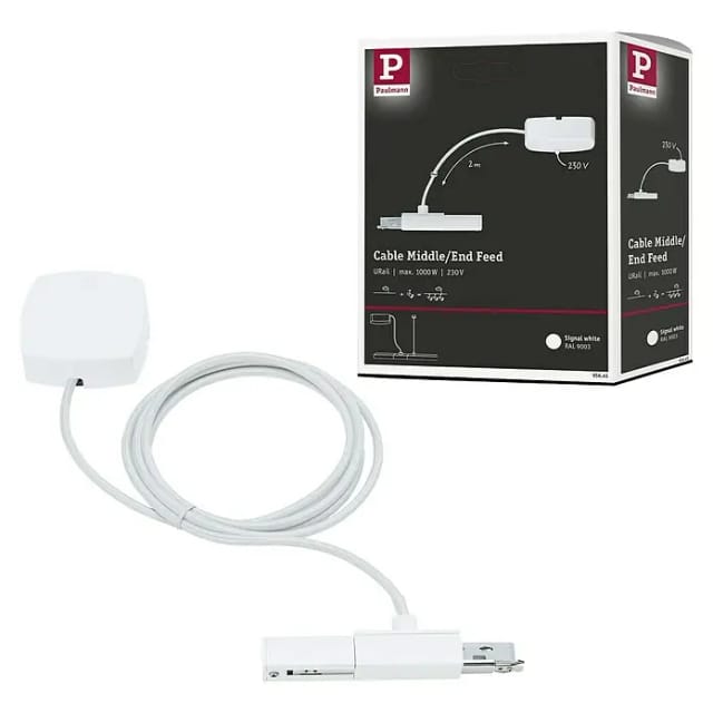 Paulmann Einspeisung-Kabel URail 2 m Signalweiß