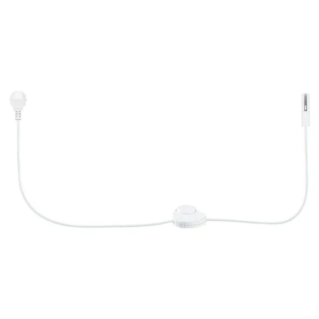 Paulmann Einspeisung-Kabel URail mit Schalter 2,4 m Signalweiß