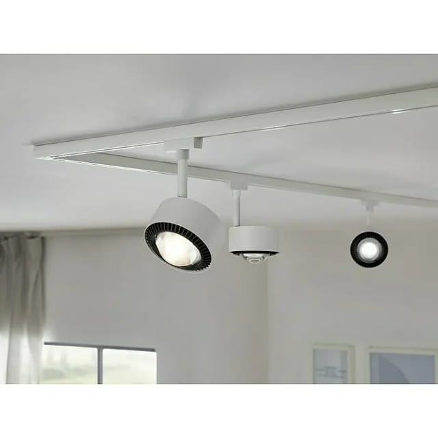 Paulmann LED-Schienenspot Aldan URail Signalweiß Ø 9,9 cm