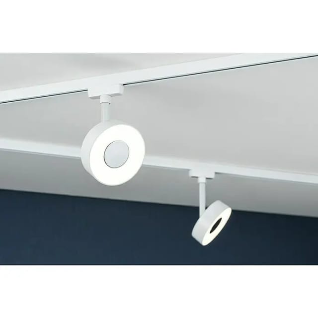 Paulmann LED-Schienenspot Circle URail Signalweiß Ø 10 cm Warmweiß