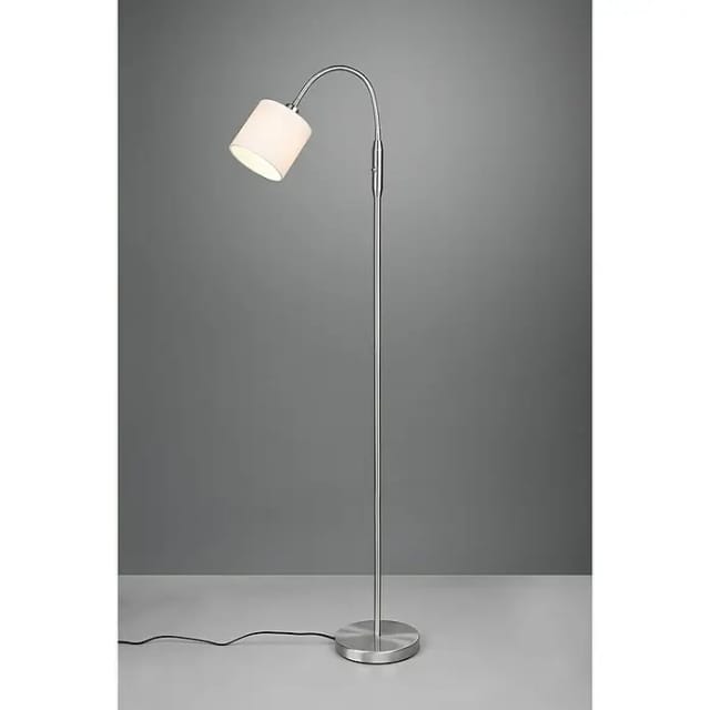 Reality Stehleuchte Tommy Nickel matt 1300 mm x 200 mm x 200 mm