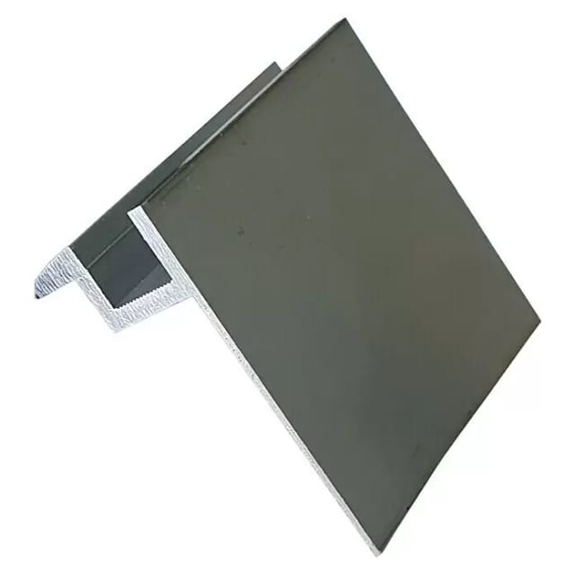 Absaar Solar Endklemme zur Befestigung von Solar-Paneelen Silber