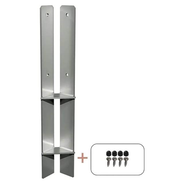 Plus Holz Pfostenträger feuerverzinkt 400 mm für 9 x 9 cm Pfosten