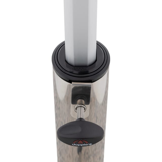 Doppler Reduzierring für Expert Mittelmast 60 cm x 60 cm Schwarz