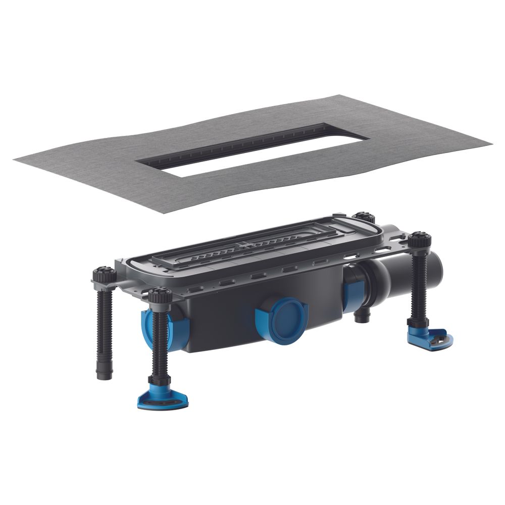 Dallmer Ablaufgehäuse Dallflex 2.0, Bauhöhe 115mm, Dn 50, Pp, 570031