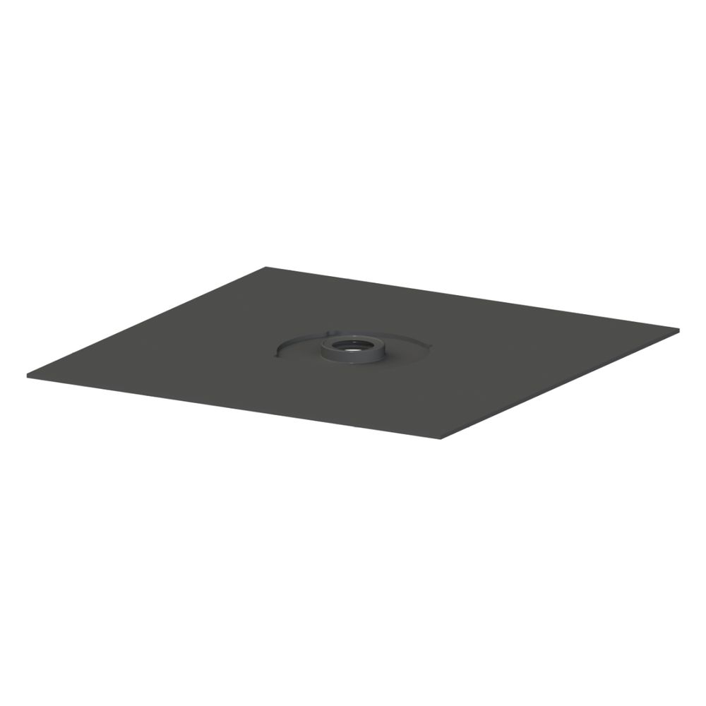 Dallmer Bitumenmanschette, Dn 50, 500x500x5mm, Elastomerbitumen/pp/tpe, 517814