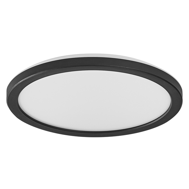 Ledvance Smart+ LED-Deckenleuchte Orbis Ultra Slim Rücklicht Schwarz Ø 23 cm