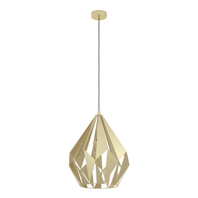 Eglo Hängeleuchte Carlton 1-flammig Gold Ø 385 mm E27 60 W